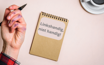 Ben jij ook linkshandig en voel je je daardoor soms beperkt?